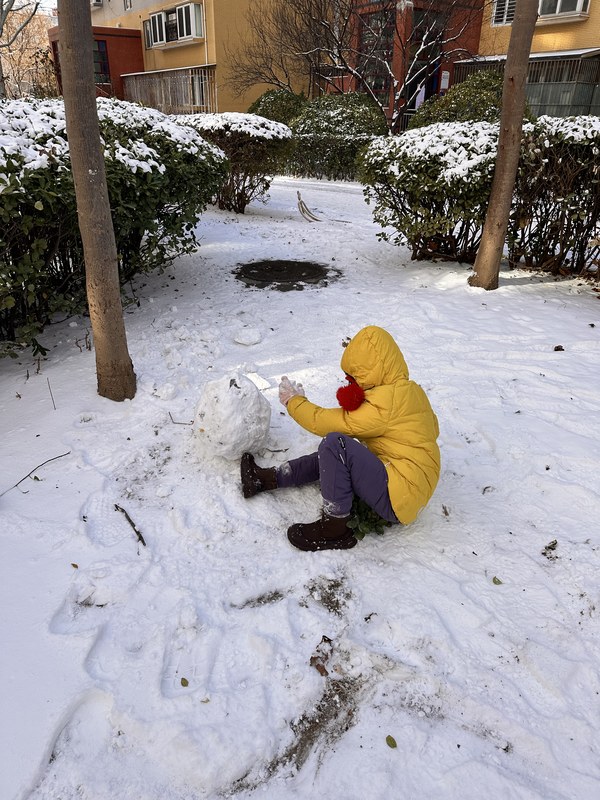 堆雪人